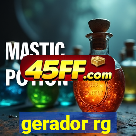gerador rg